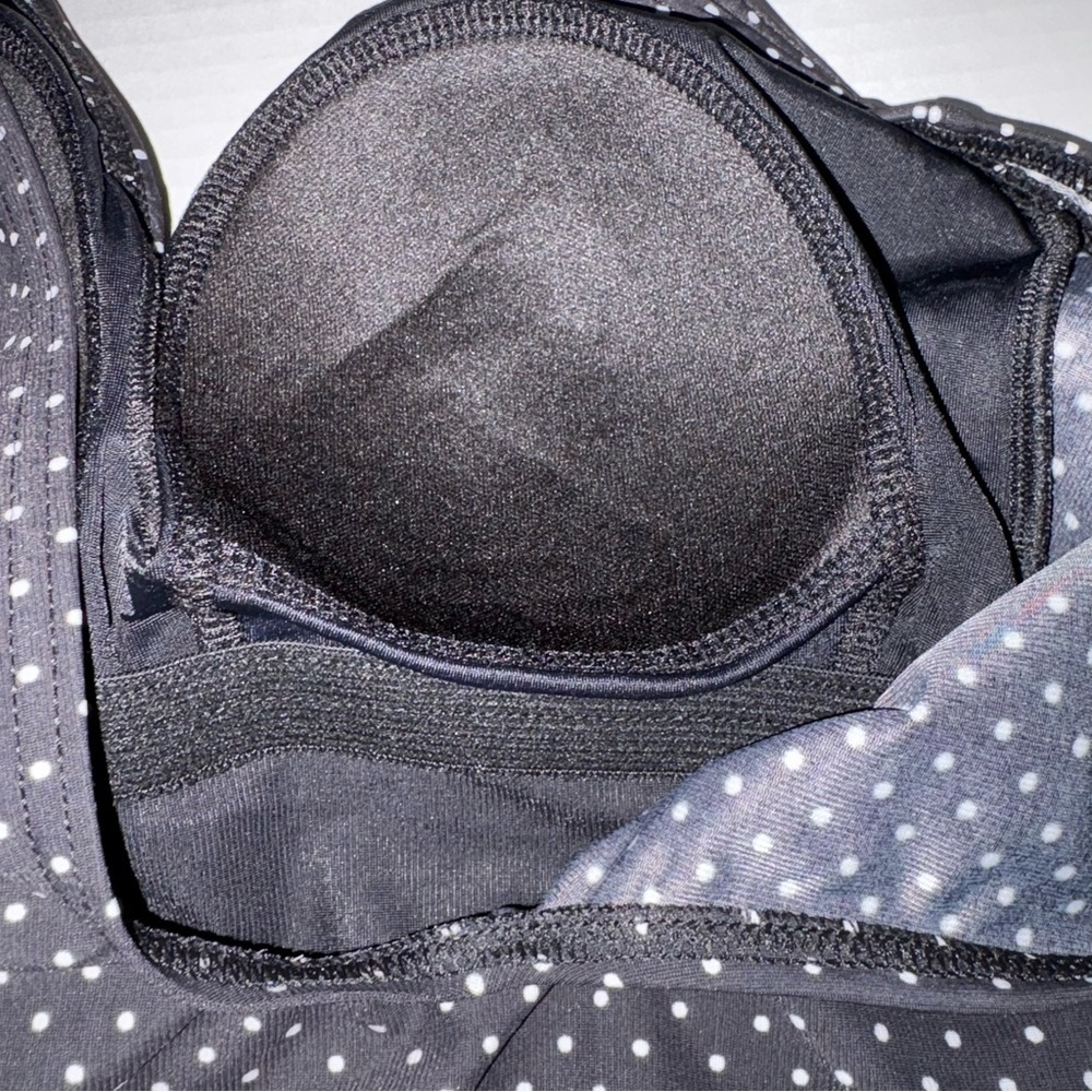 MIRACLESUIT Black with White Polkadots One Piece Swimsuit - Picture 6 of 7
